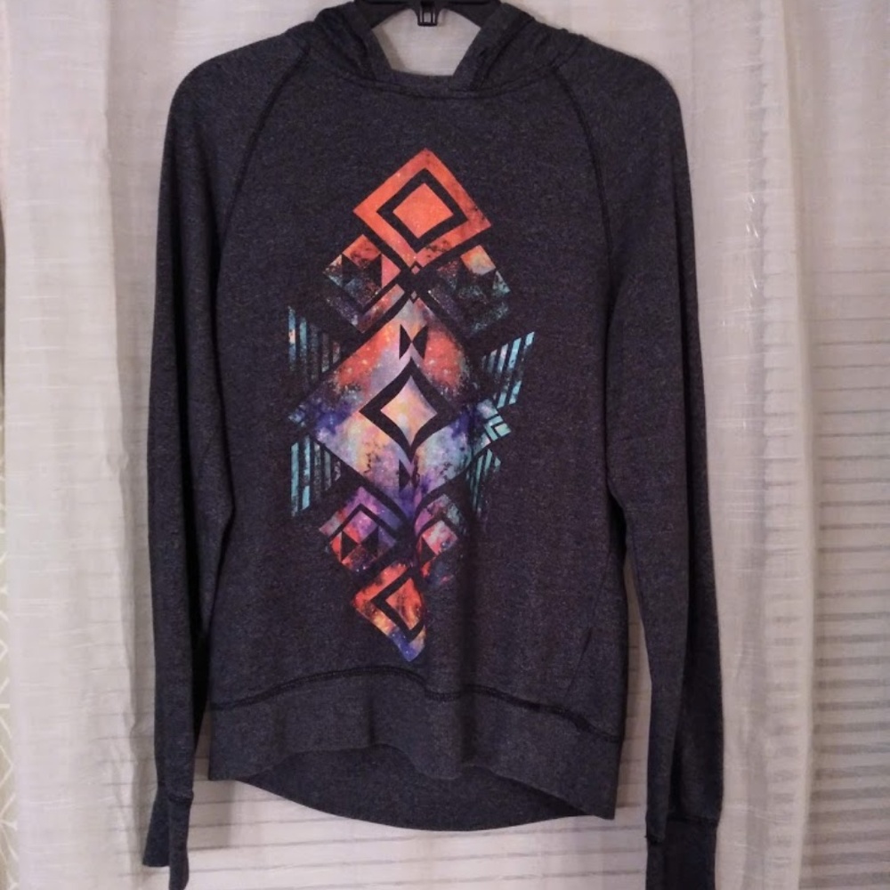 Mens Gray Hoodie